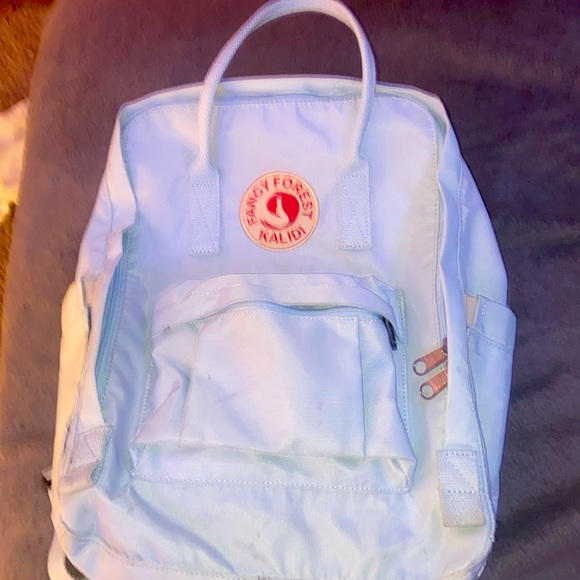 Blue Fancy forest backpack - Picture 1 of 1